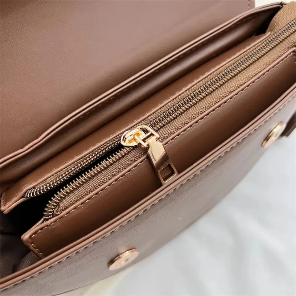 Fashion Print Large Capacity Soft Leather Luxury Handbag