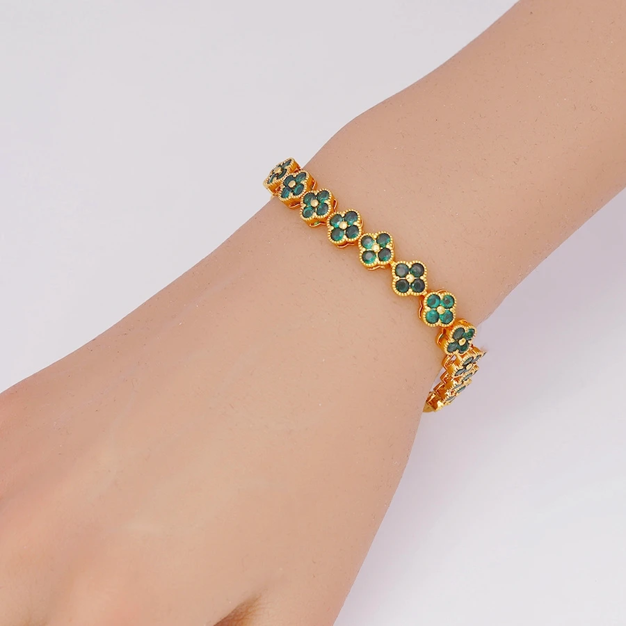 Gold and Green