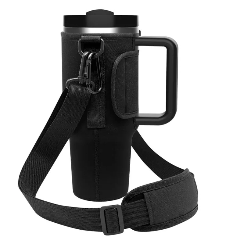 40oz Water Bottle with Carrier Bag Pouch Cover For Thermos