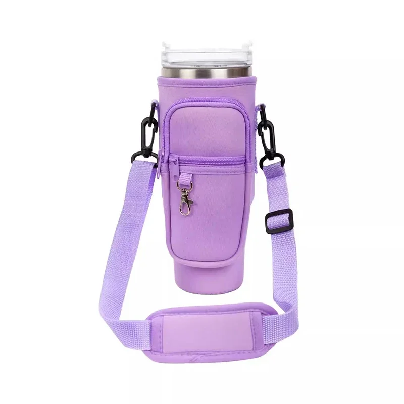 40oz Water Bottle Cover Bag Pouch With Adjustable Straps 40oz Water Bottle Cover Bag Pouch With Adjustable Straps