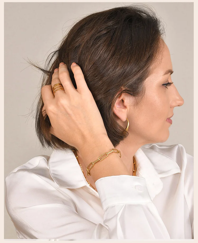 Stainless Steel Chain Bracelet for Women