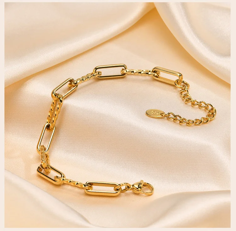 Stainless Steel Chain Bracelet for Women