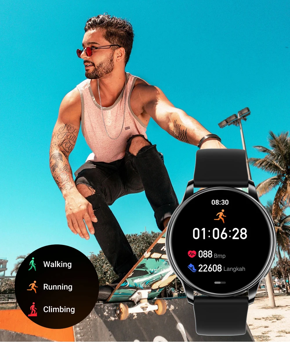 MEVADEN Bluetooth Call Sport Fitness Tracker Heart Rate Smartwatch