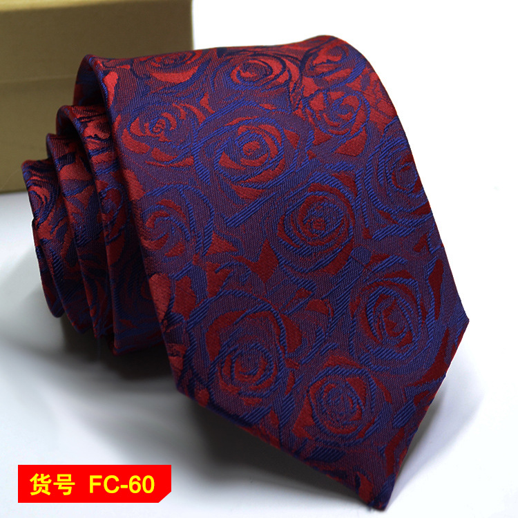 67 Styles Men Solid Color Stripe Flower Floral  Ties