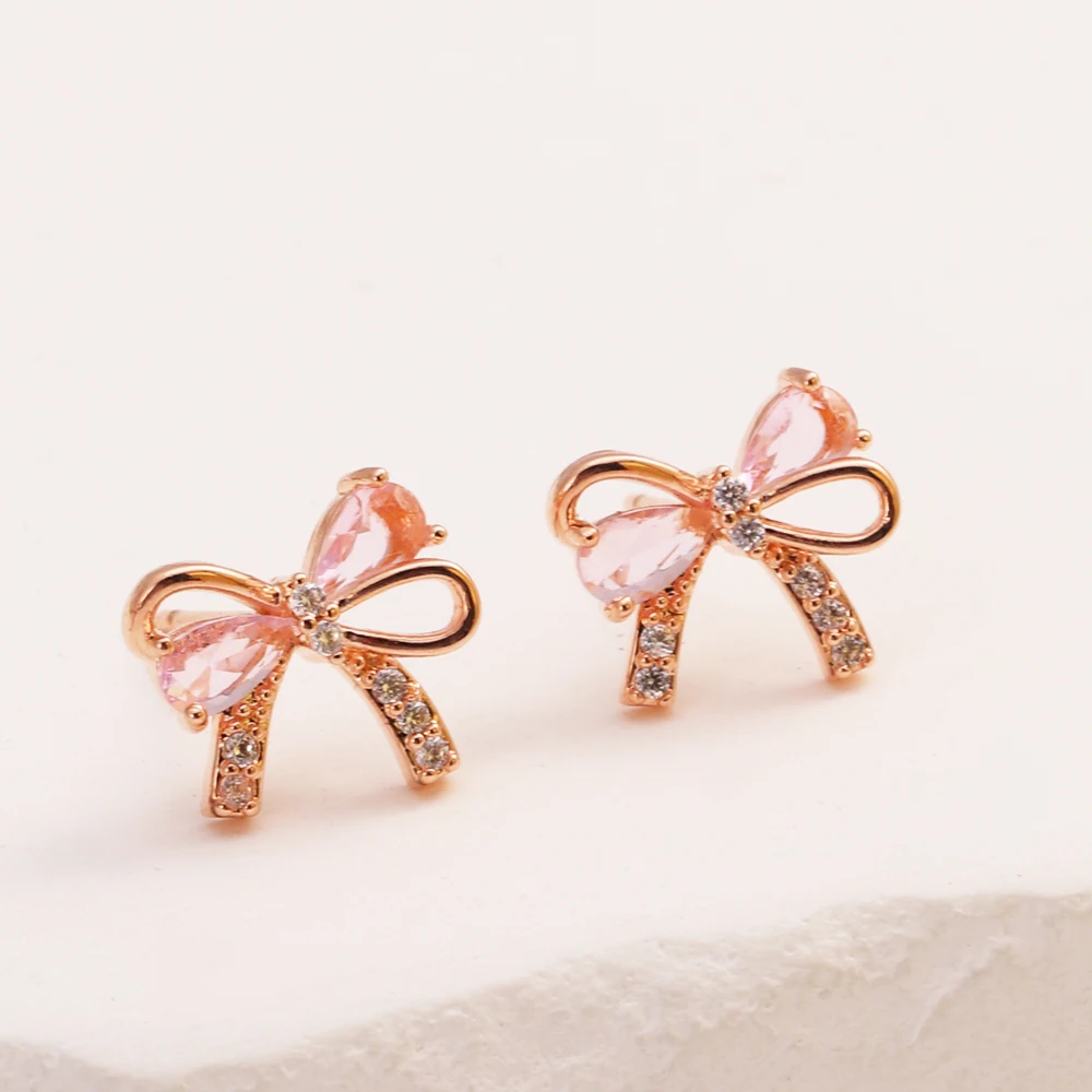 rose gold earring