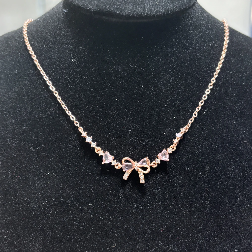 rose gold necklace