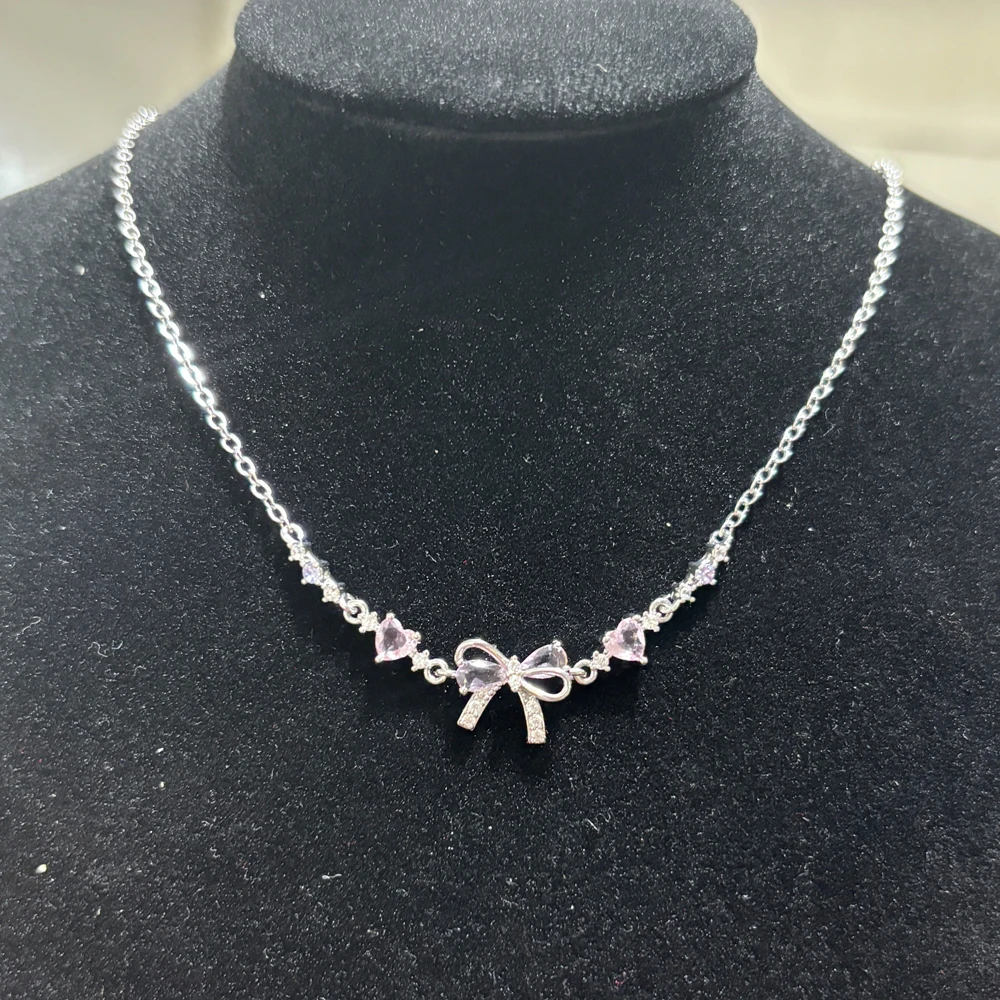 silver necklace