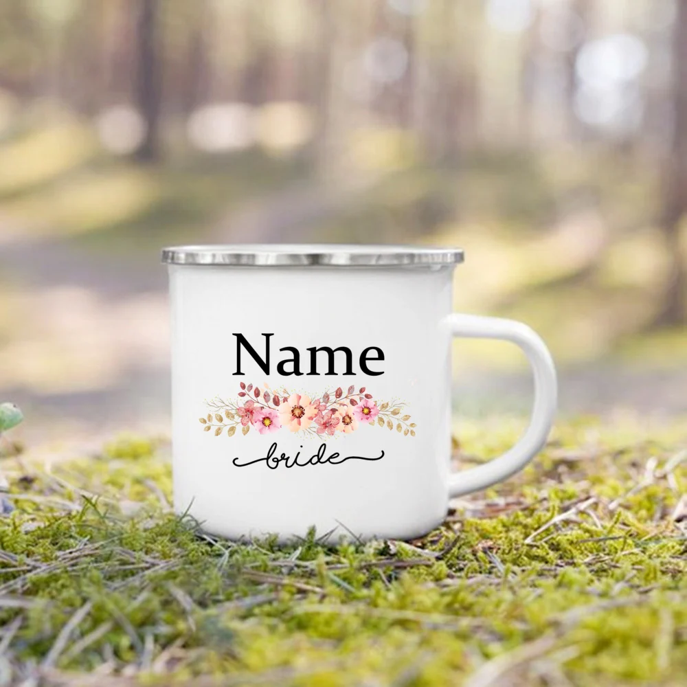 Personalized Maid of Honor Mug Initial Name Cup