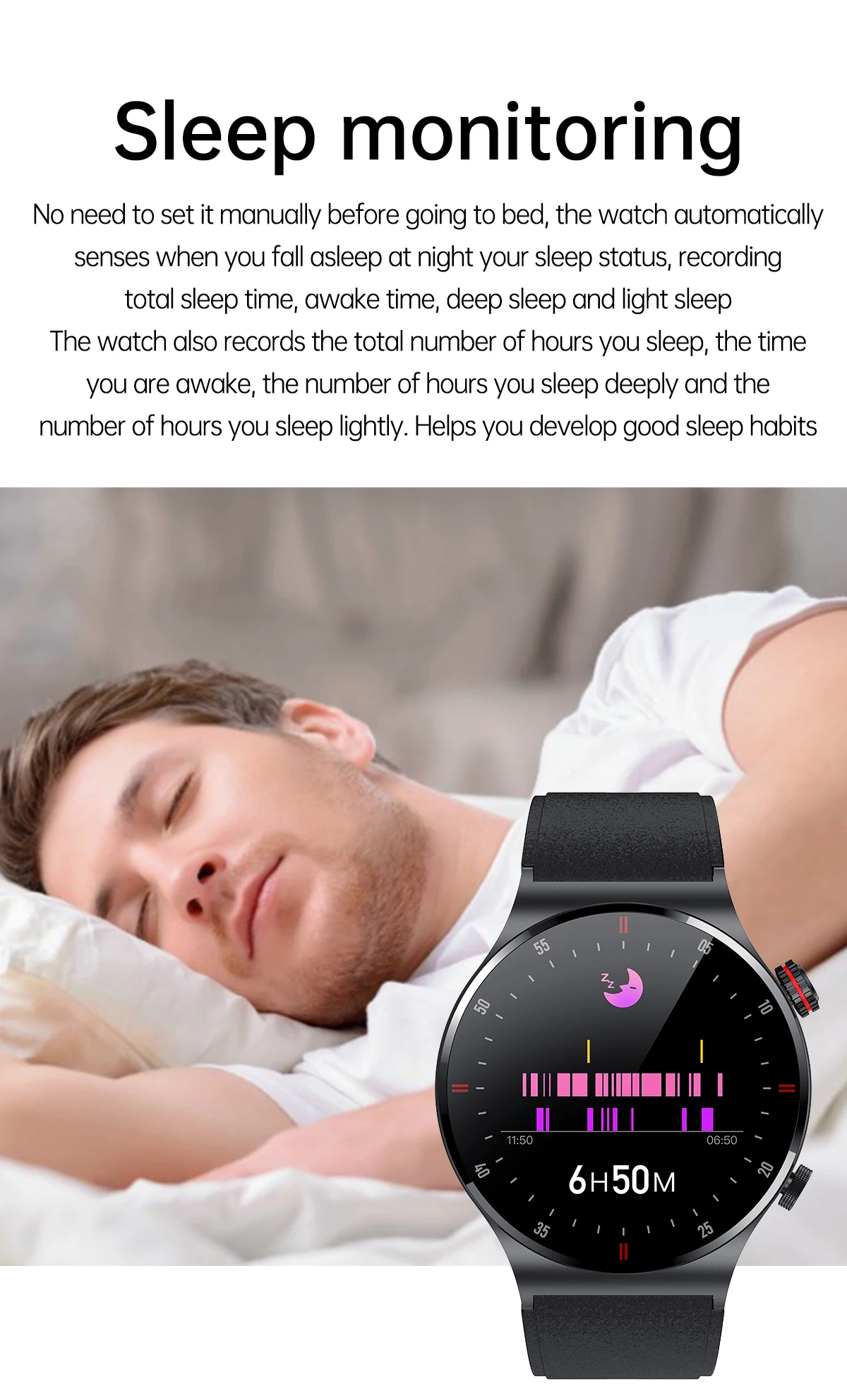 1.43inch Screen Doogee V Max Plus DK10 V31 GT V30T Smart Watch Men