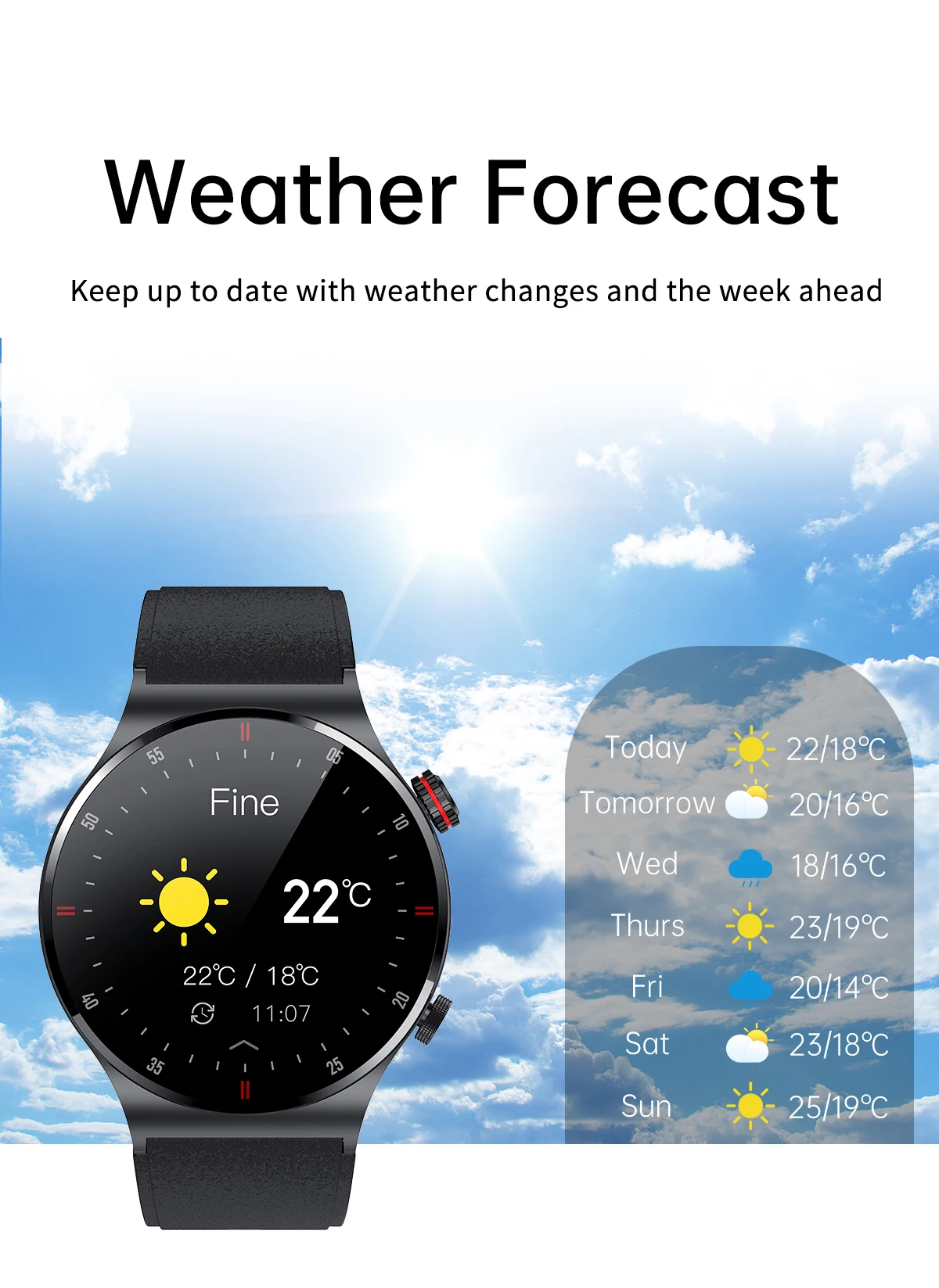 1.43inch Screen Doogee V Max Plus DK10 V31 GT V30T Smart Watch Men
