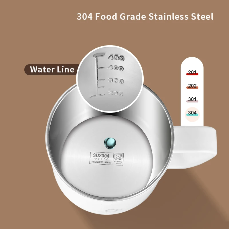 500ml Stainless Steel Water Bottle Double Layers Coffee Mug