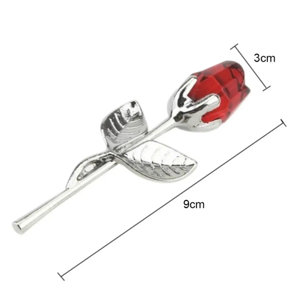 Crystal Glass Rose Artificial Flower Valentines Day Gift Crystal Glass Rose Artificial Flower Valentines Day Gift