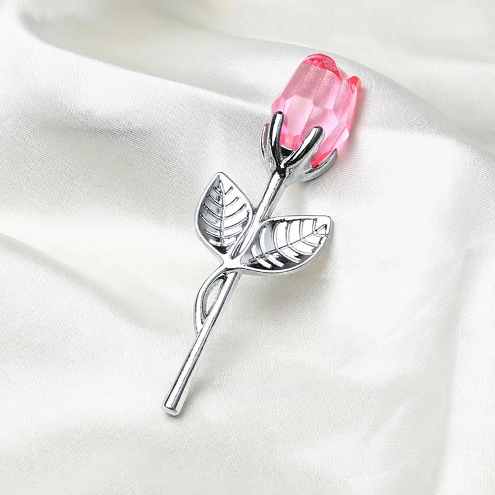 Crystal Glass Rose Artificial Flower Valentines Day Gift Crystal Glass Rose Artificial Flower Valentines Day Gift