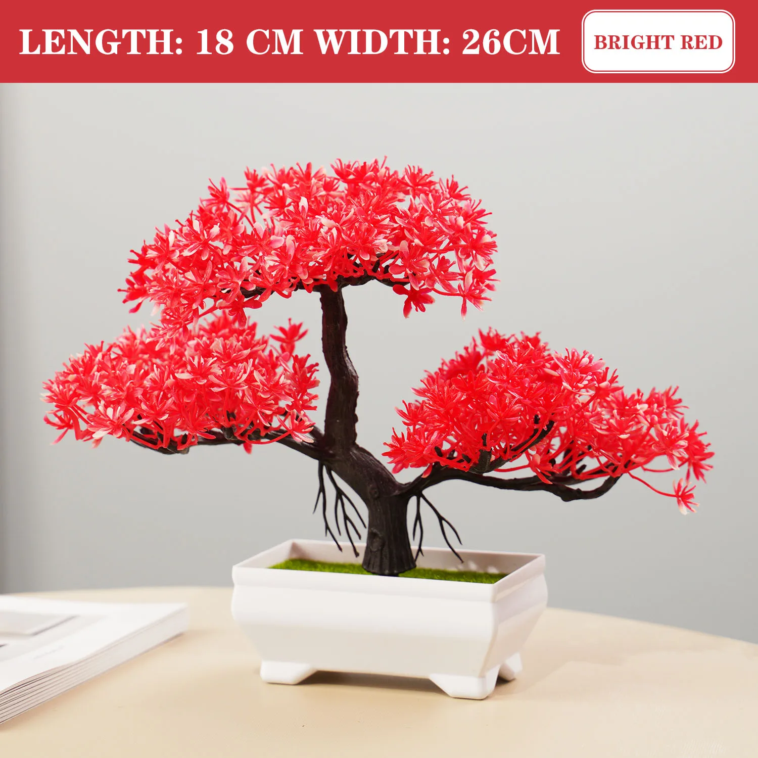 Artificial Plants Bonsai Small Tree Ornaments for Home Decor