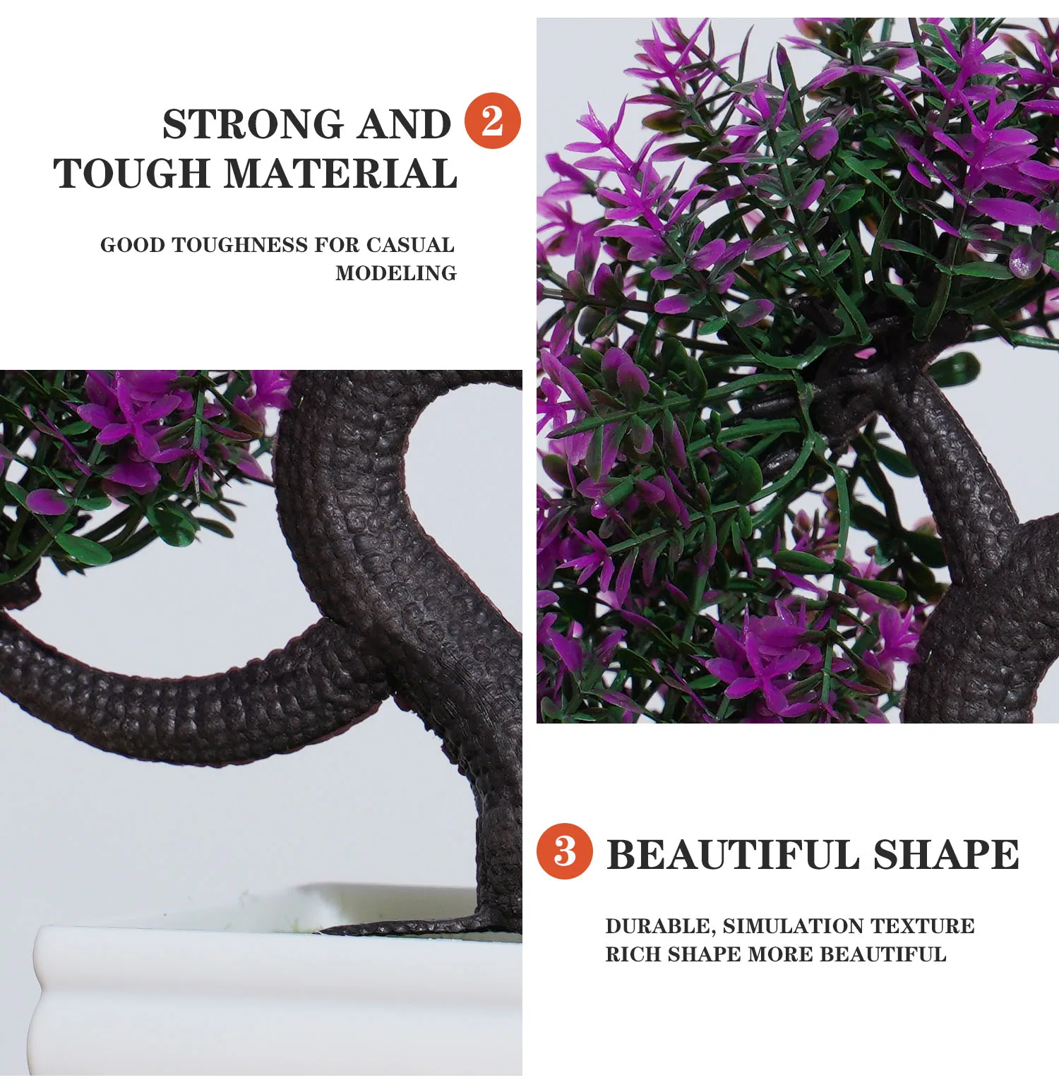 Artificial Plants Bonsai Small Tree Ornaments for Home Decor