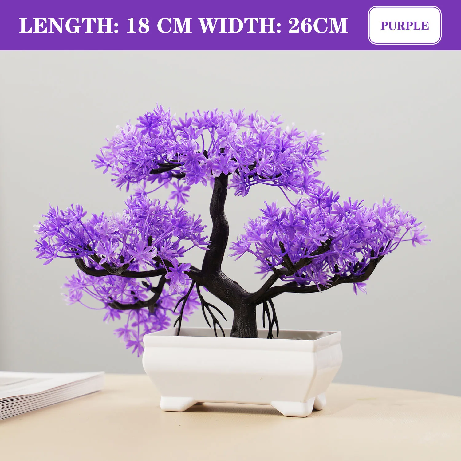 Artificial Plants Bonsai Small Tree Ornaments for Home Decor