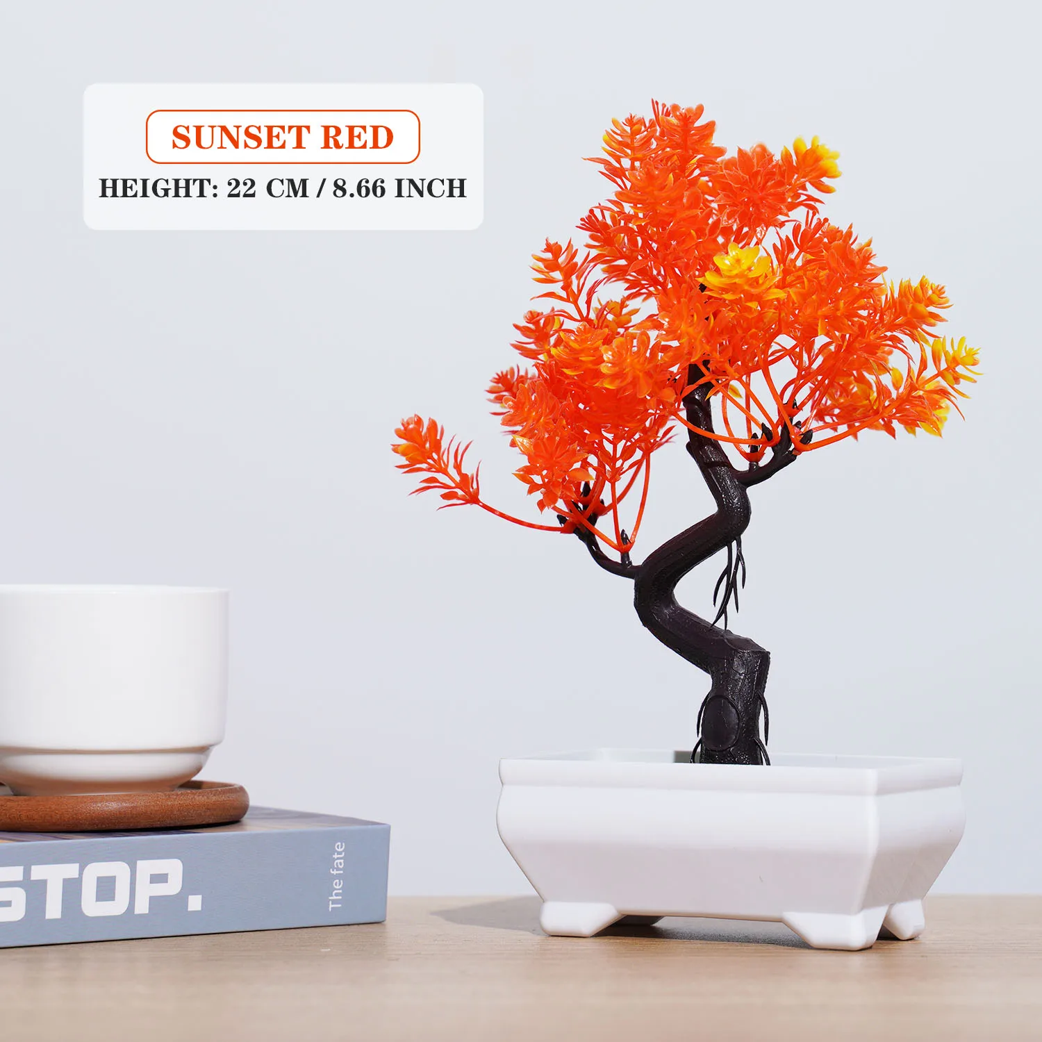 Artificial Plants Bonsai Small Tree Ornaments for Home Decor