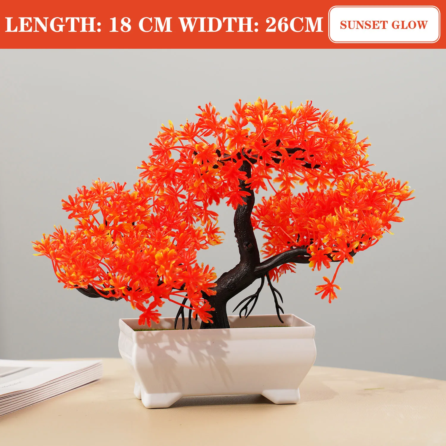 Artificial Plants Bonsai Small Tree Ornaments for Home Decor
