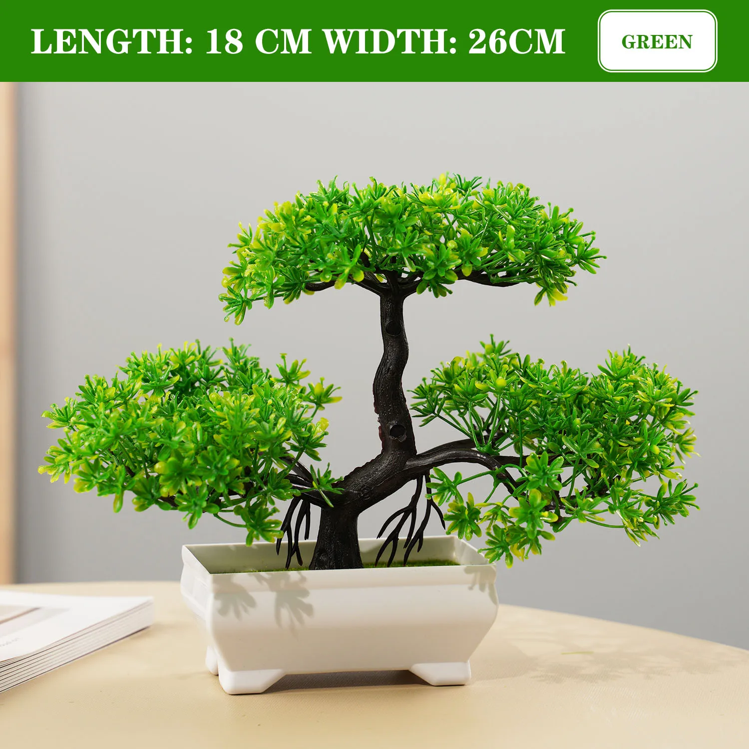 Artificial Plants Bonsai Small Tree Ornaments for Home Decor