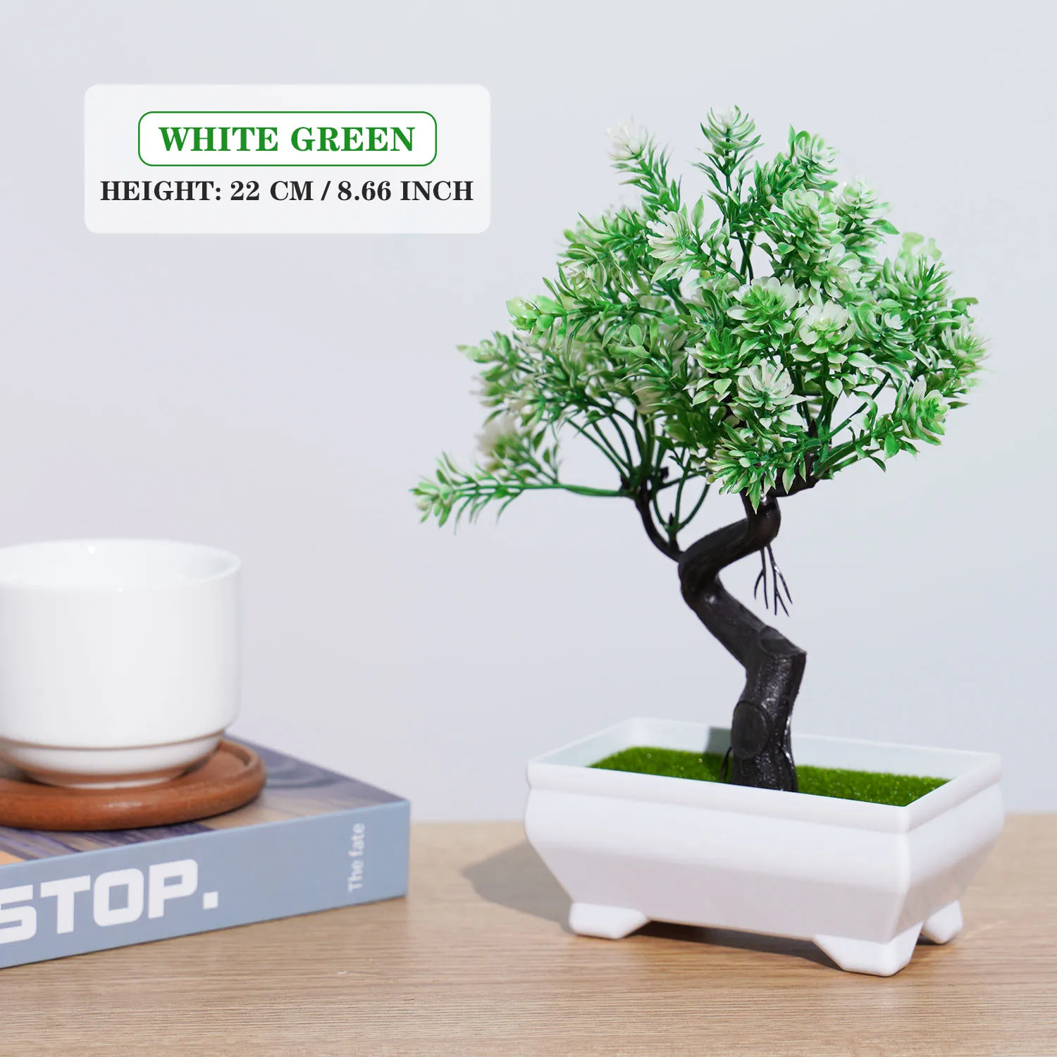 Artificial Plants Bonsai Small Tree Ornaments for Home Decor