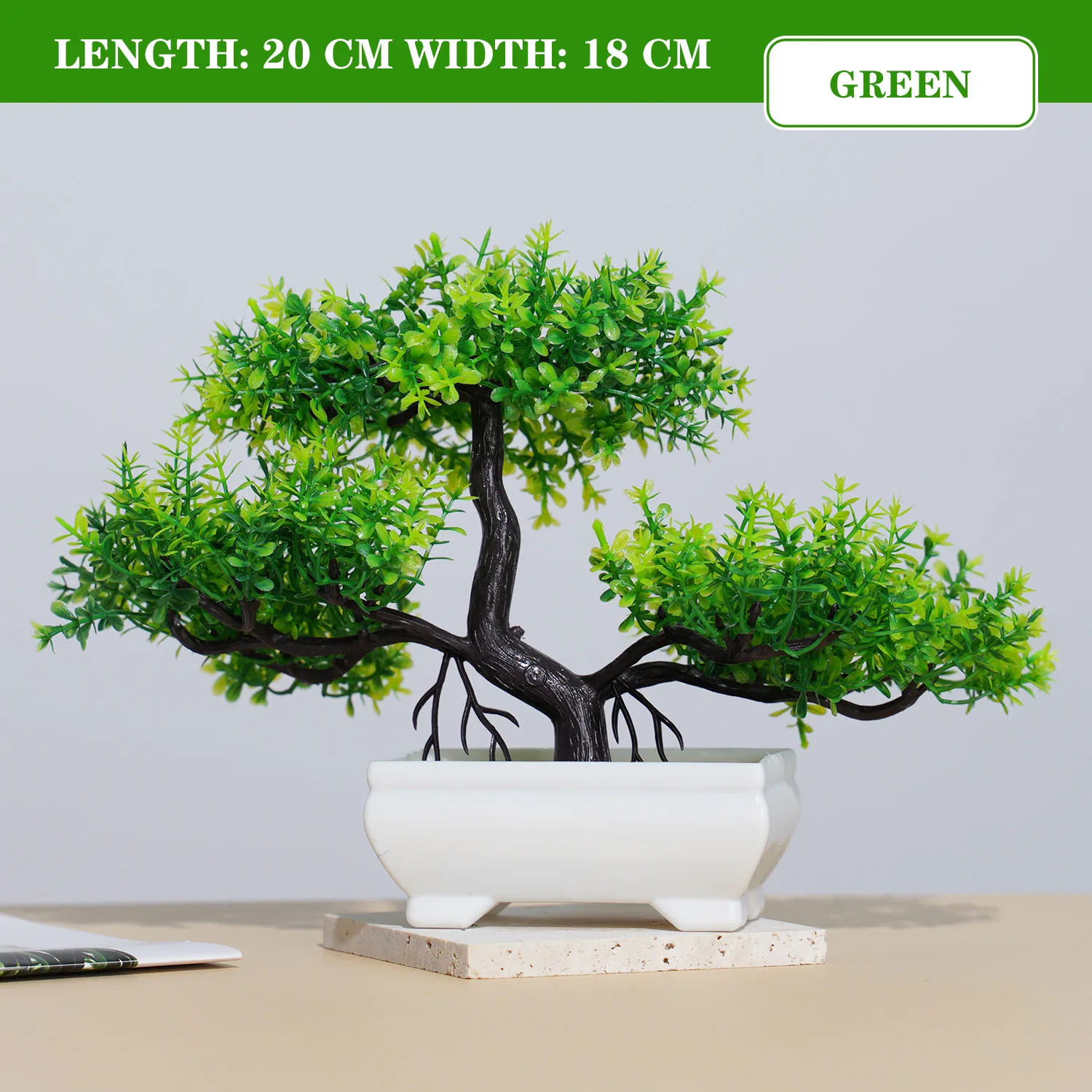 Artificial Plants Bonsai Small Tree Ornaments for Home Decor