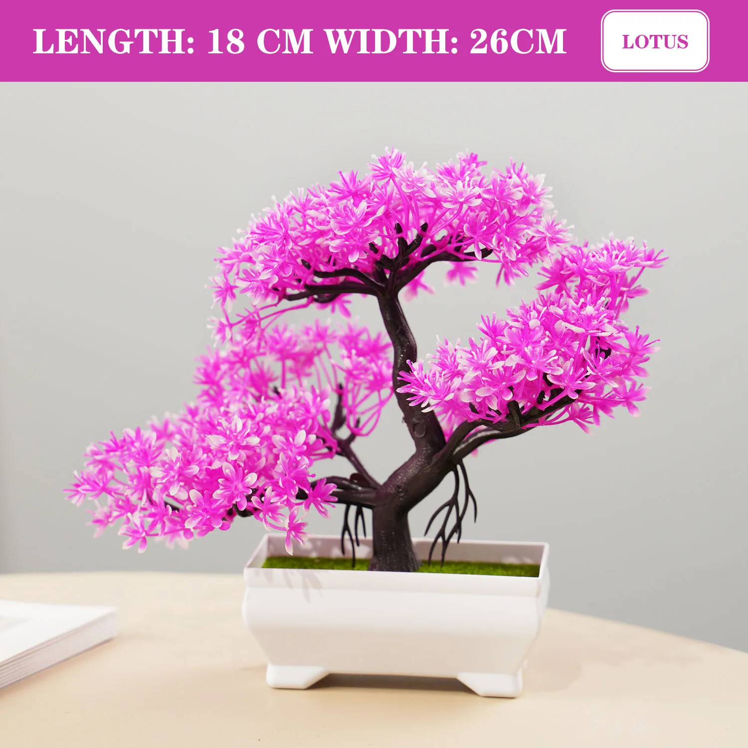 Artificial Plants Bonsai Small Tree Ornaments for Home Decor
