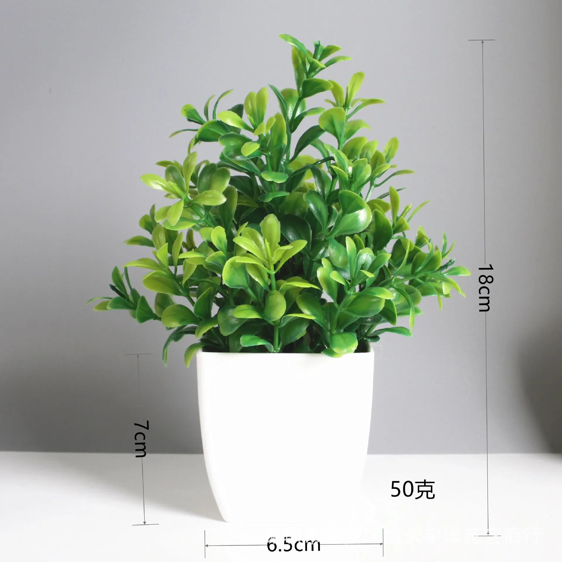 Artificial Bonsai Green Fake Plant Eucalyptus Flower Home Decor