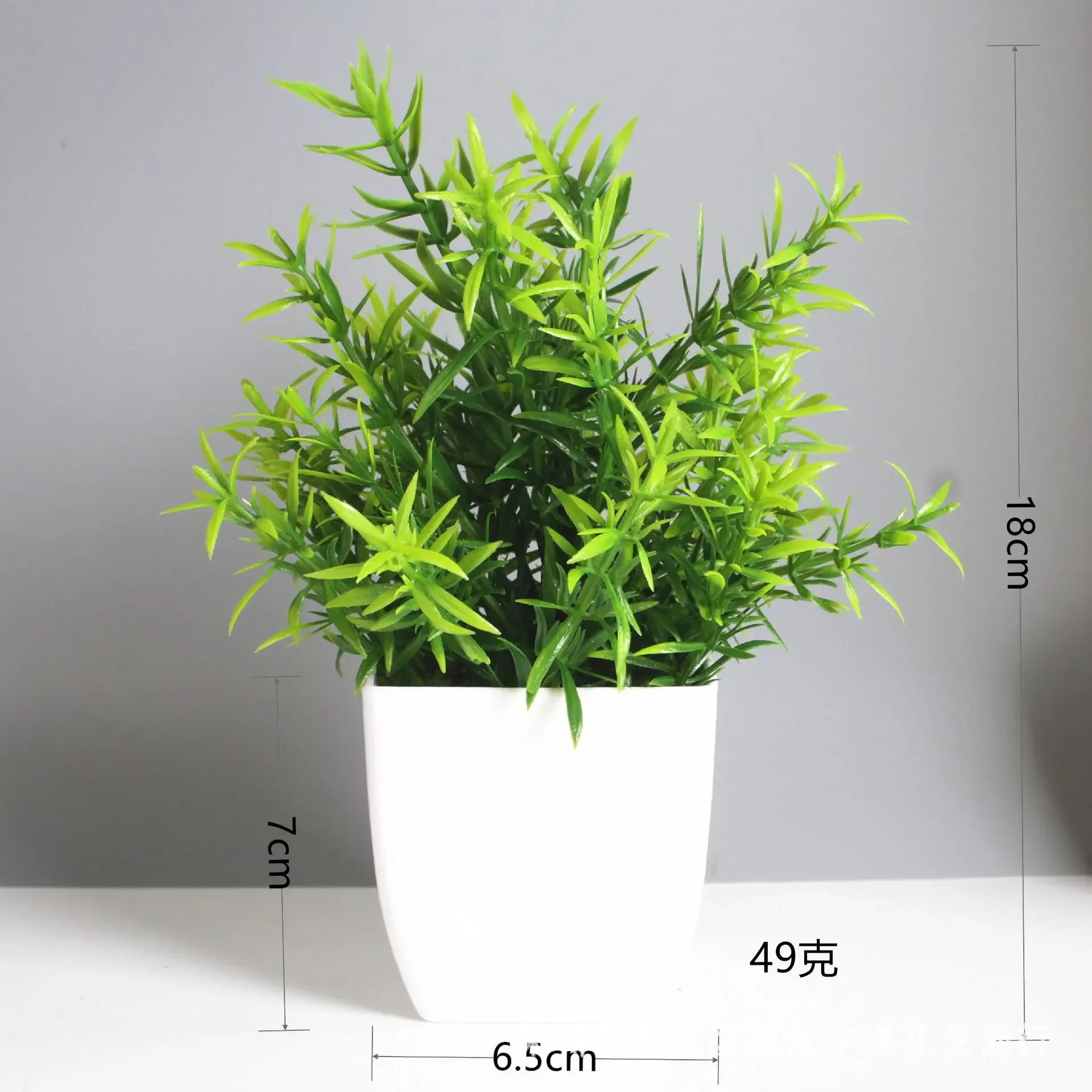 Artificial Bonsai Green Fake Plant Eucalyptus Flower Home Decor