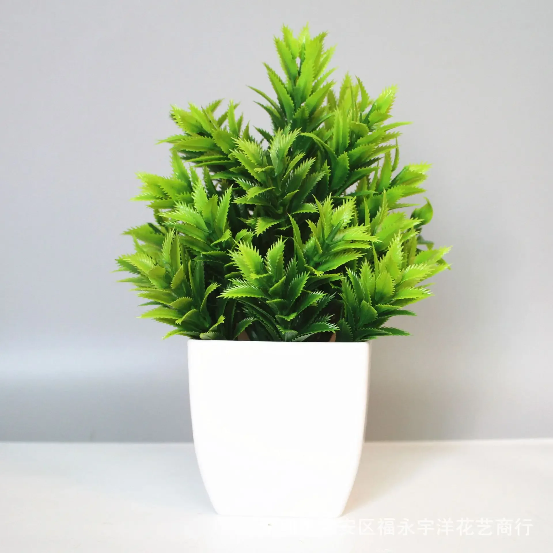 Artificial Bonsai Green Fake Plant Eucalyptus Flower Home Decor
