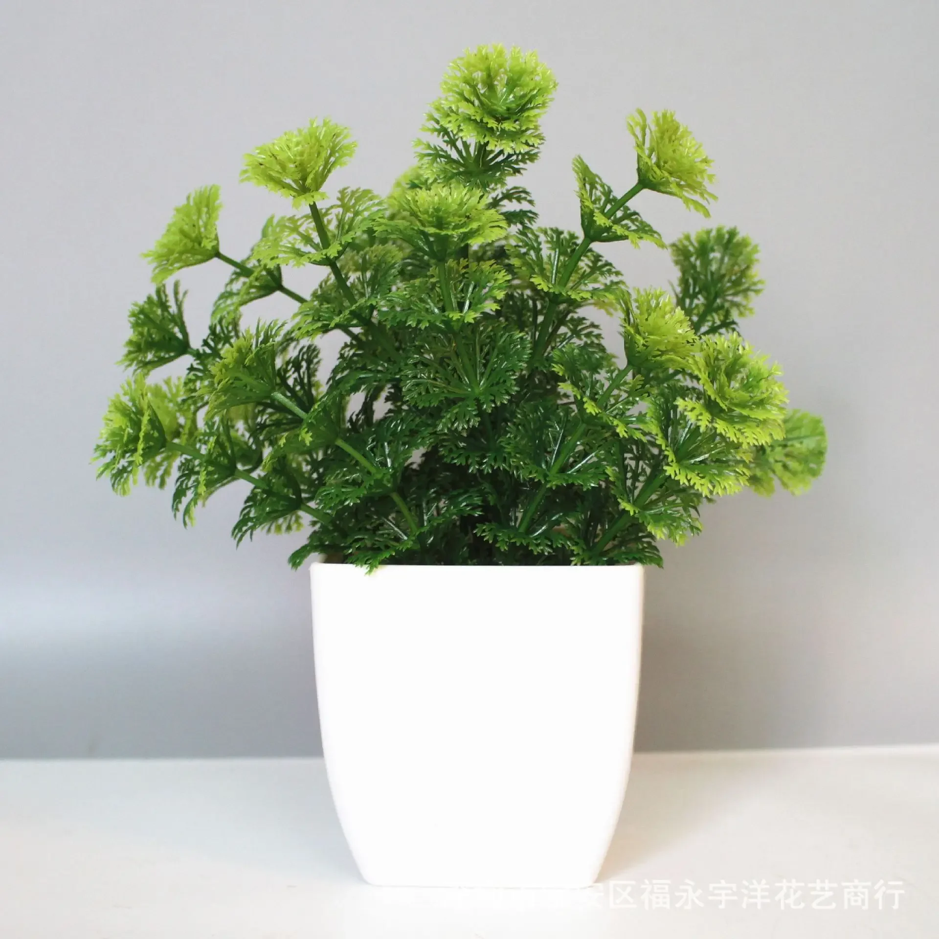 Artificial Bonsai Green Fake Plant Eucalyptus Flower Home Decor