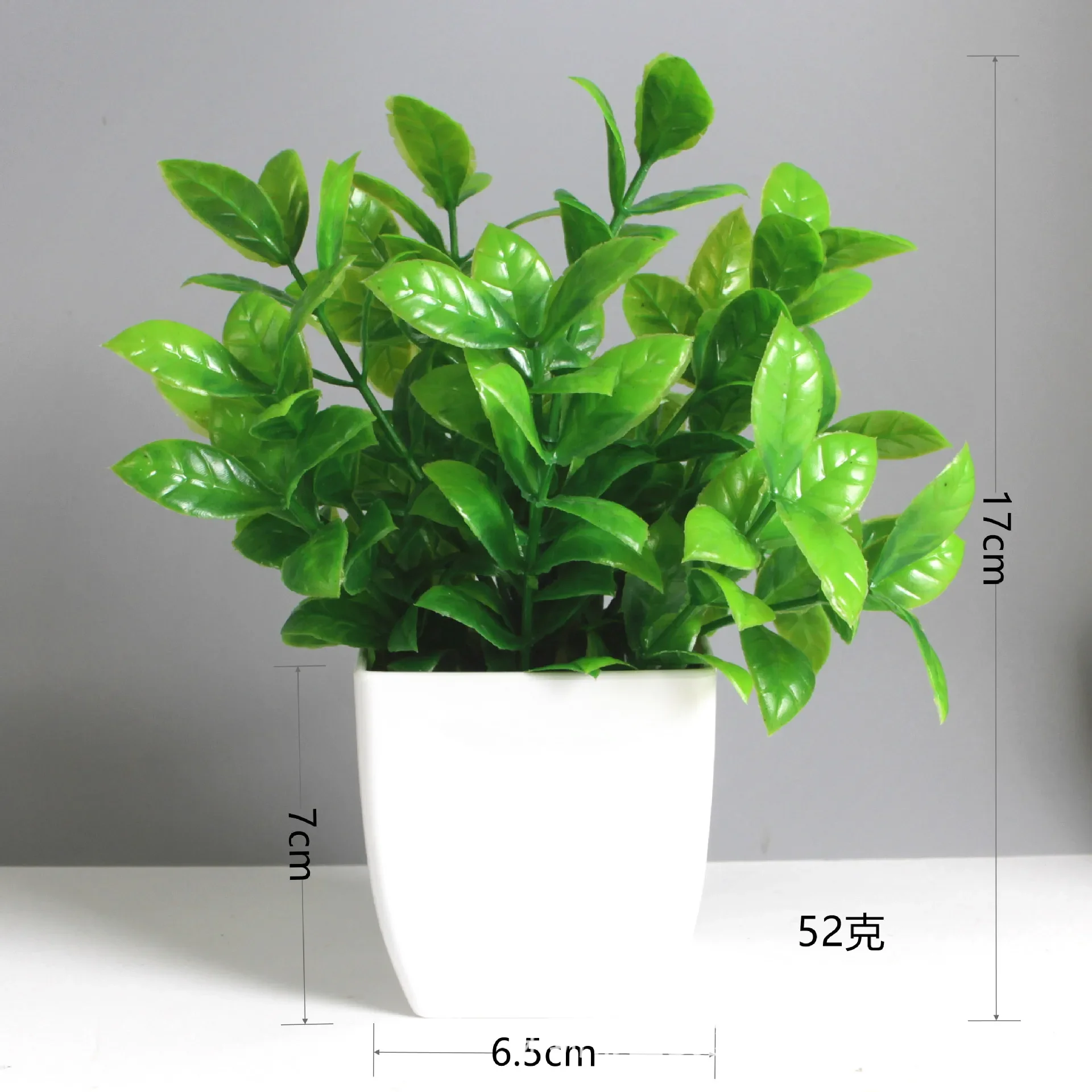 Artificial Bonsai Green Fake Plant Eucalyptus Flower Home Decor