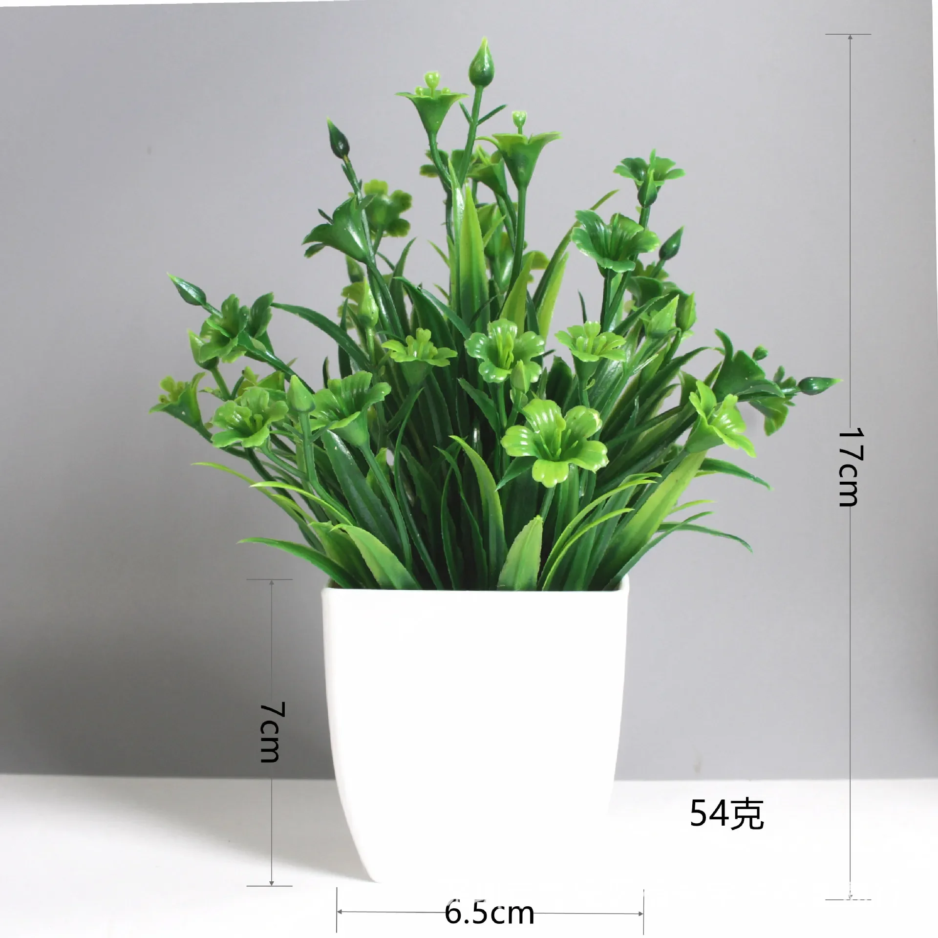 Artificial Bonsai Green Fake Plant Eucalyptus Flower Home Decor