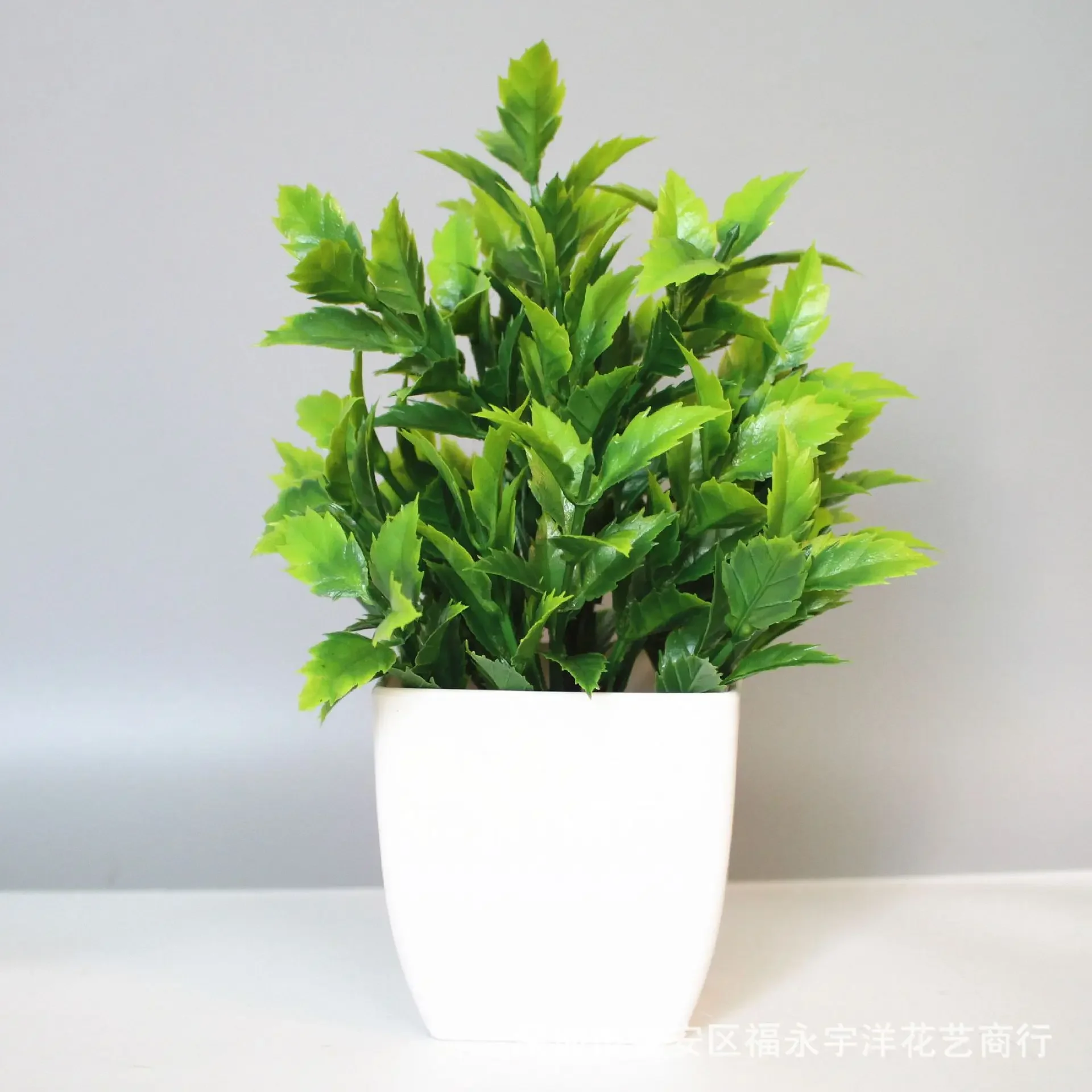 Artificial Bonsai Green Fake Plant Eucalyptus Flower Home Decor