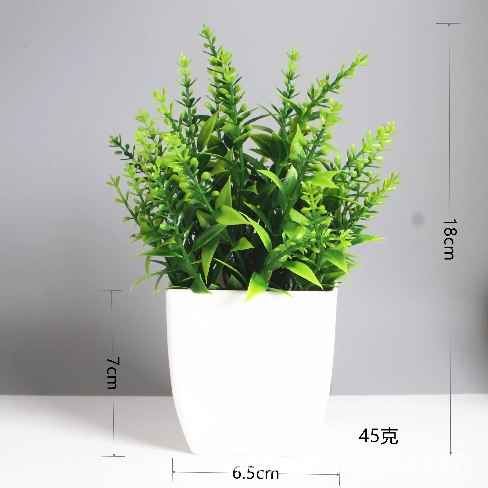 Artificial Bonsai Green Fake Plant Eucalyptus Flower Home Decor