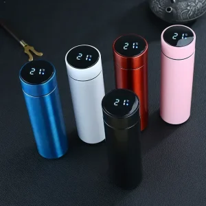 500ml Thermos Bottle with Digital Temperature Display