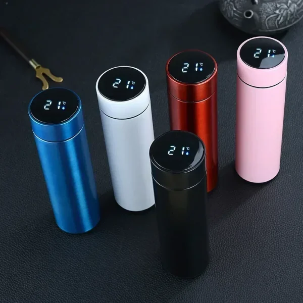 500ml Thermos Bottle with Digital Temperature Display