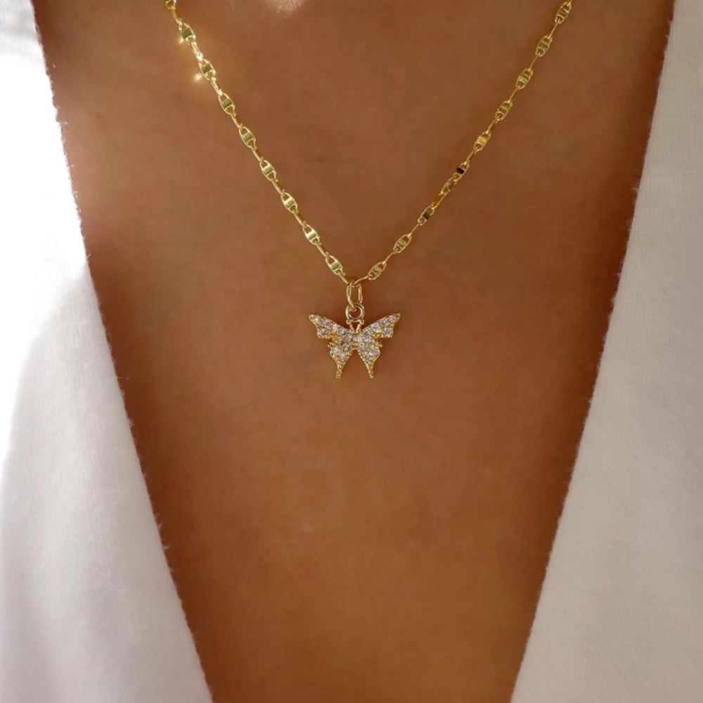 Vintage Gold Color Multiple Styles Necklace For Women