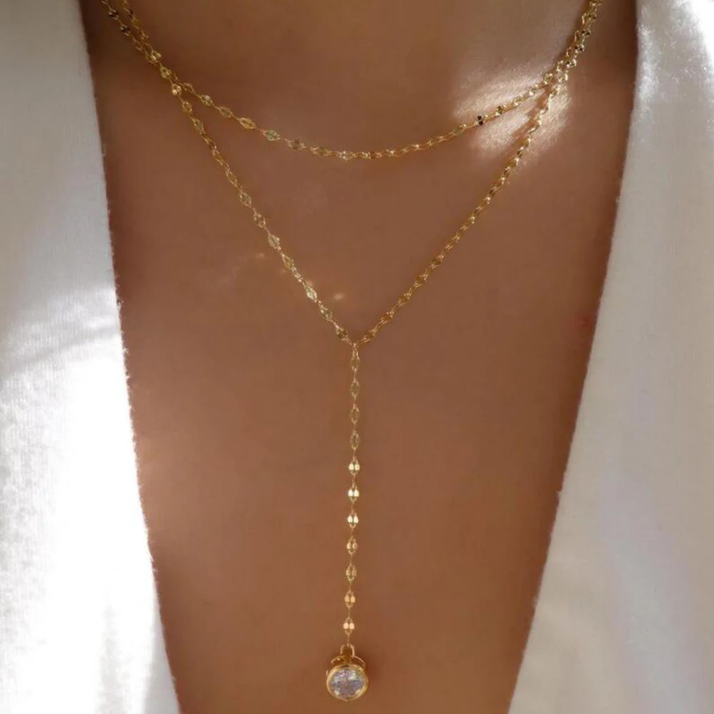 Vintage Gold Color Multiple Styles Necklace For Women