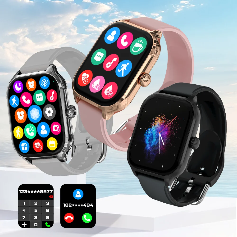 LAXASFIT H9 and H6 Dial to Answer Calls Bluetooth Smart Watch