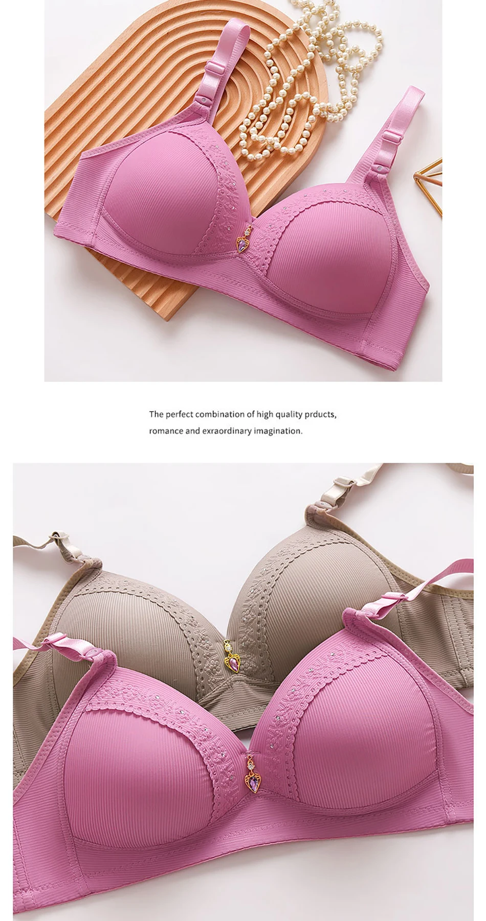 High-Quality Comfortable Full Cup Women Bra High-Quality Comfortable Full Cup Women Bra