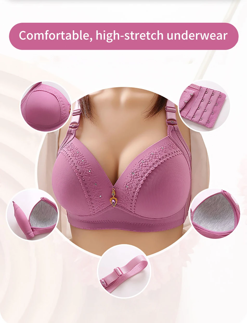 High-Quality Comfortable Full Cup Women Bra High-Quality Comfortable Full Cup Women Bra
