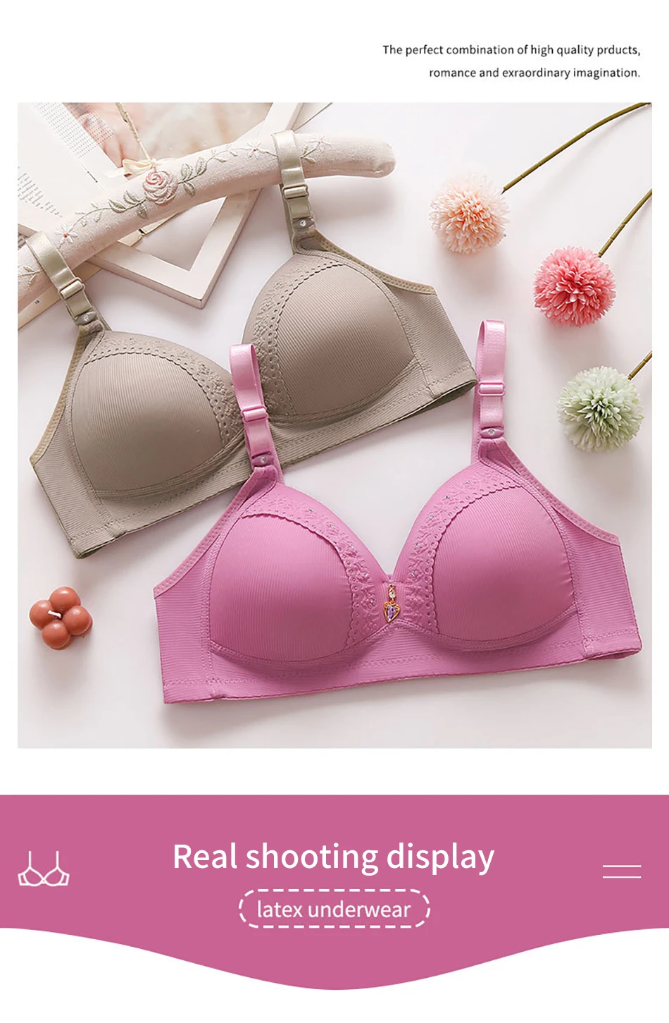 High-Quality Comfortable Full Cup Women Bra High-Quality Comfortable Full Cup Women Bra