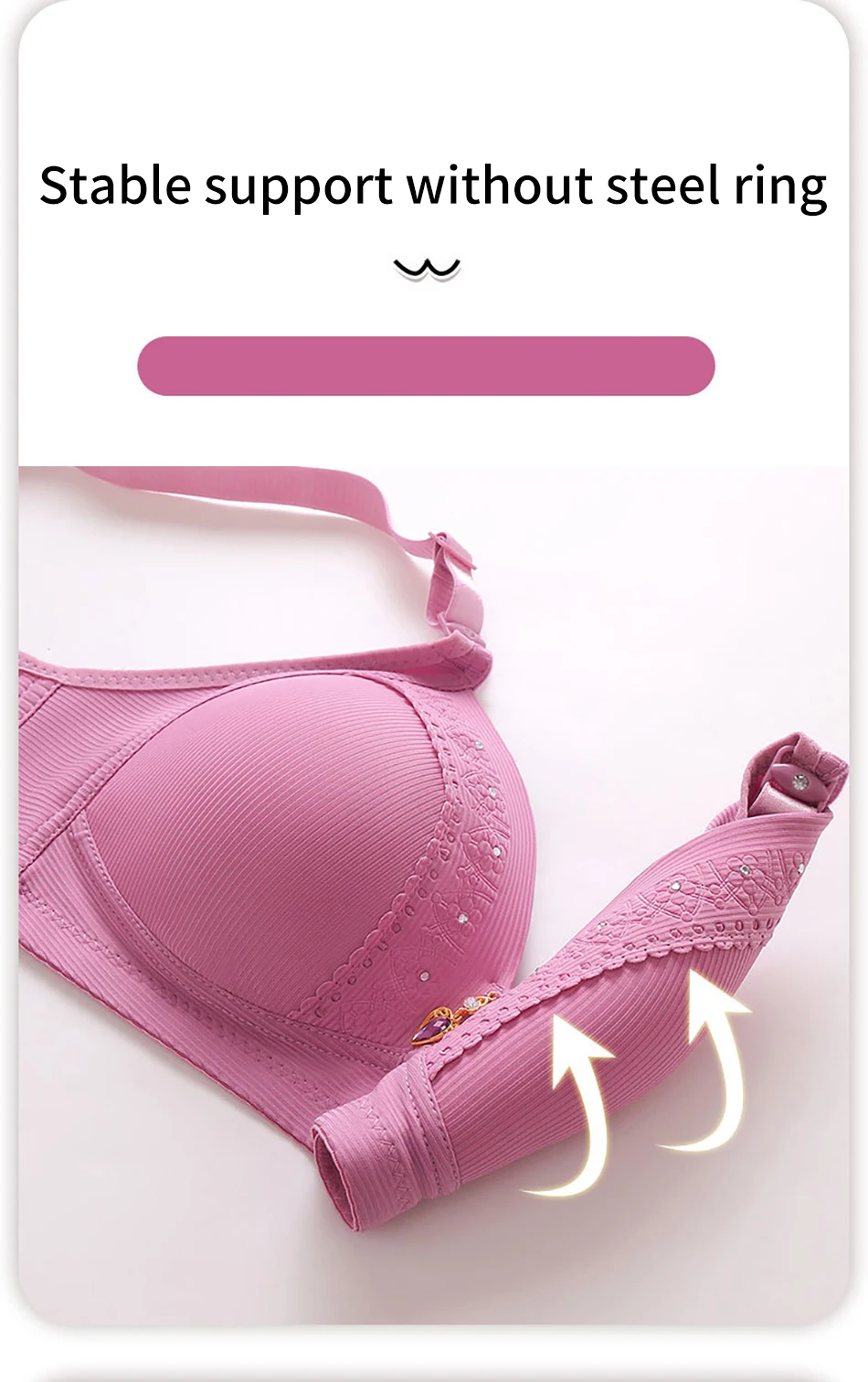 High-Quality Comfortable Full Cup Women Bra High-Quality Comfortable Full Cup Women Bra