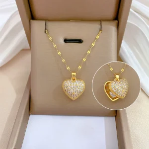 ZAKOL French Shell Pearl Necklace For Women