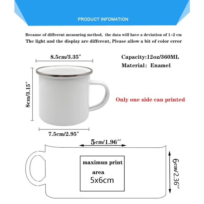 Best Mom Enamel Cups Mommy Birthday Gifts