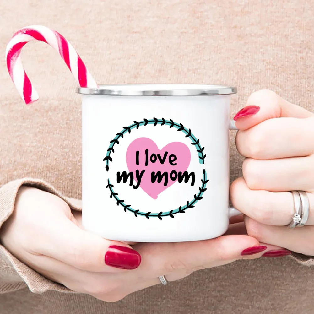 Best Mom Enamel Cups Mommy Birthday Gifts Best Mom Enamel Cups Mommy Birthday Gifts