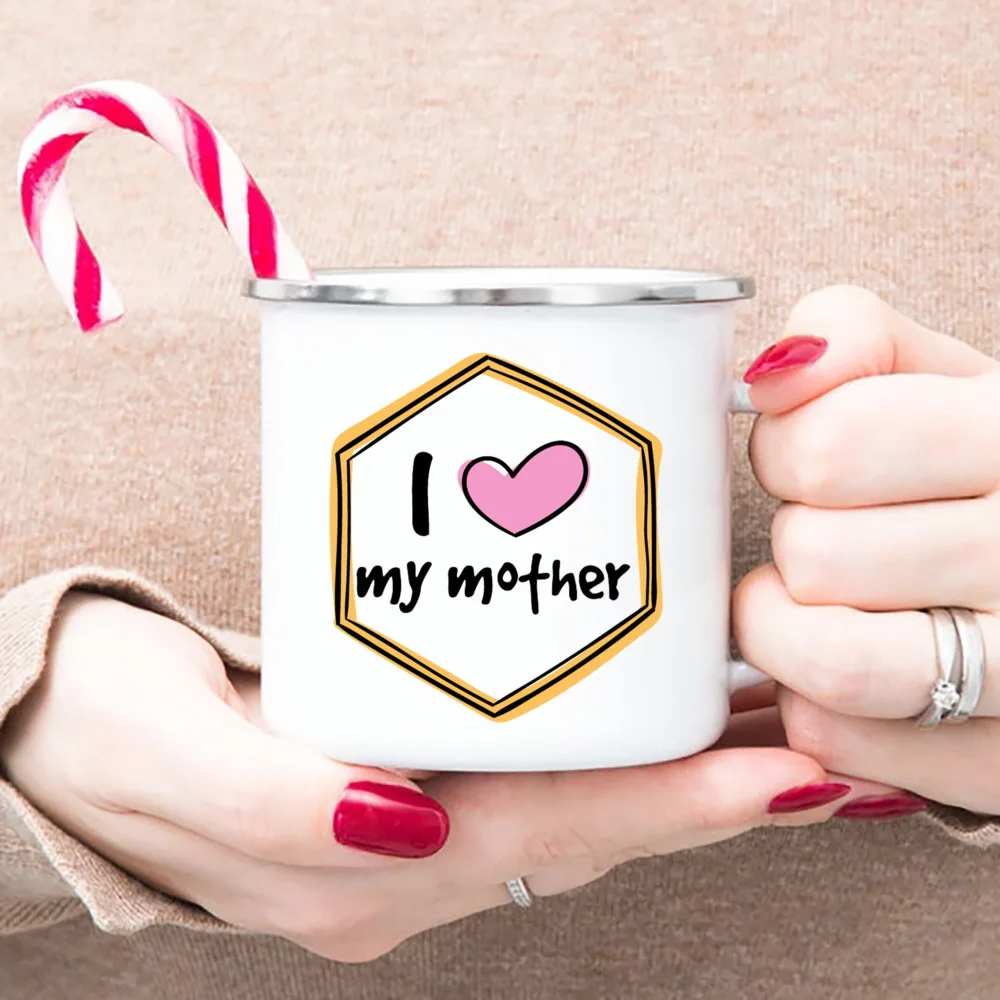 Best Mom Enamel Cups Mommy Birthday Gifts Best Mom Enamel Cups Mommy Birthday Gifts
