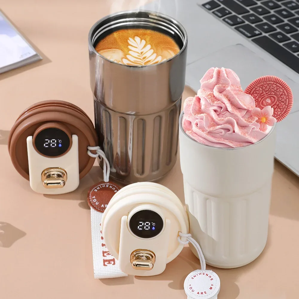 450ml Smart Display Temperature Thermal Mug Thermos Bottle 450ml Smart Display Temperature Thermal Mug Thermos Bottle