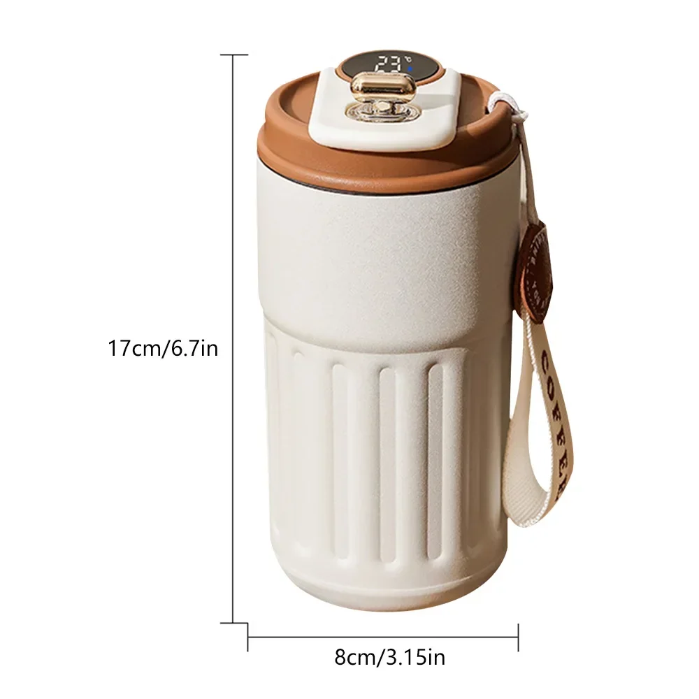 450ml Smart Display Temperature Thermal Mug Thermos Bottle 450ml Smart Display Temperature Thermal Mug Thermos Bottle