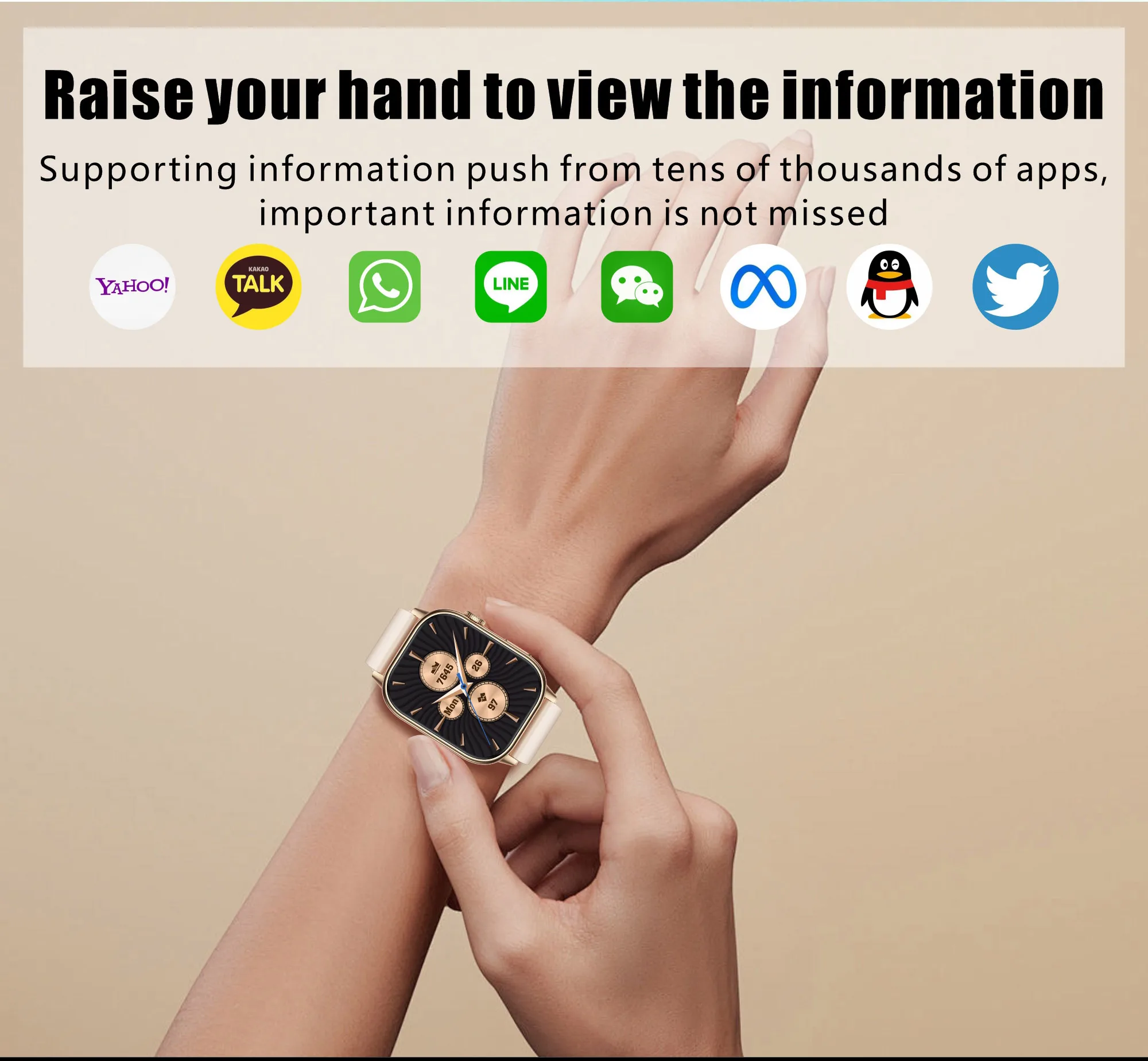 LIGE 2025 For Android IOS GPS Smart Watch for Women